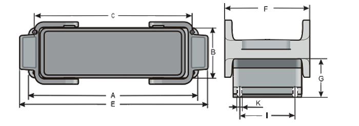 KDL 箱体安装、匹配型号KD/SG -24/4、H24B-AG、09300240301