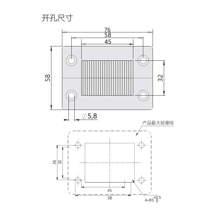 带刷电缆引入系统-可拆分、BES-S6、040611