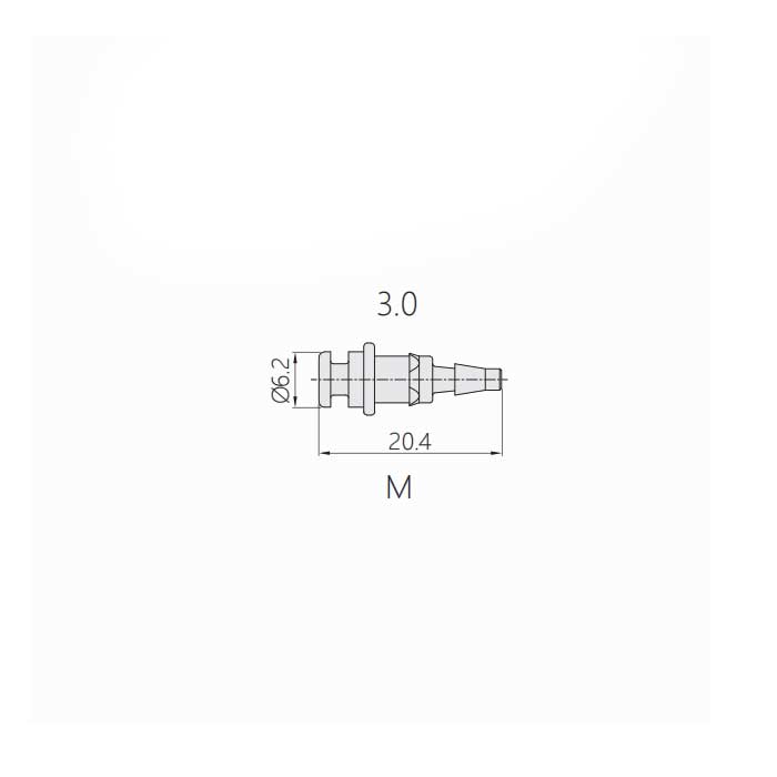 公气嘴、适用于软管内径φ3.0MM、PENU-PA3-3.0M、09140006152